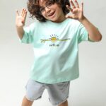 تیشرت شلوارک پسرانه طرح surf's up