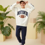 بلوز شلوار پسرانه طرح BOSTON